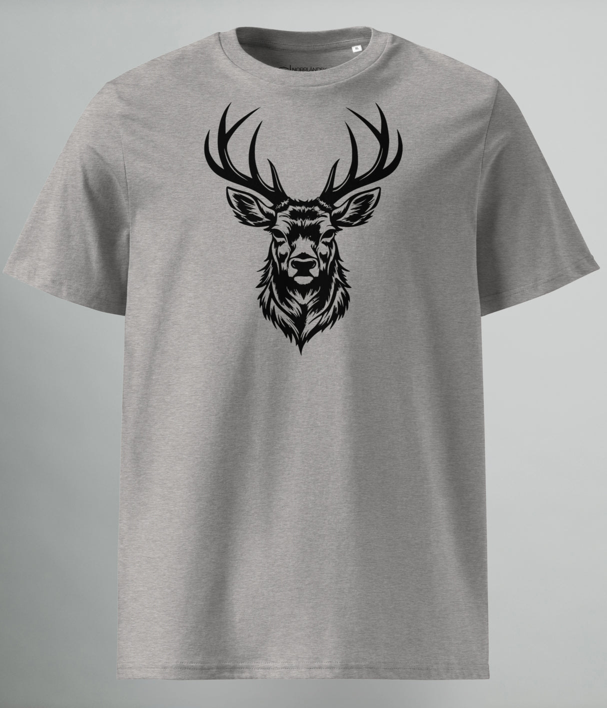 T-SHIRT BLACK DEER