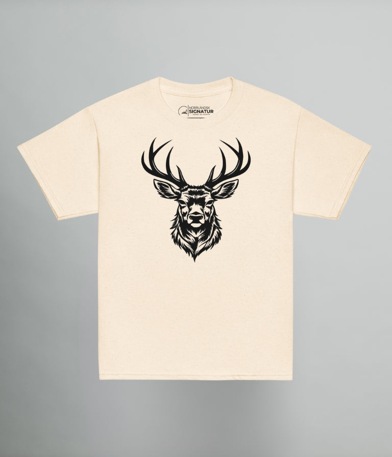 T-SHIRT BLACK DEER BARN