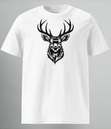 T-SHIRT BLACK DEER