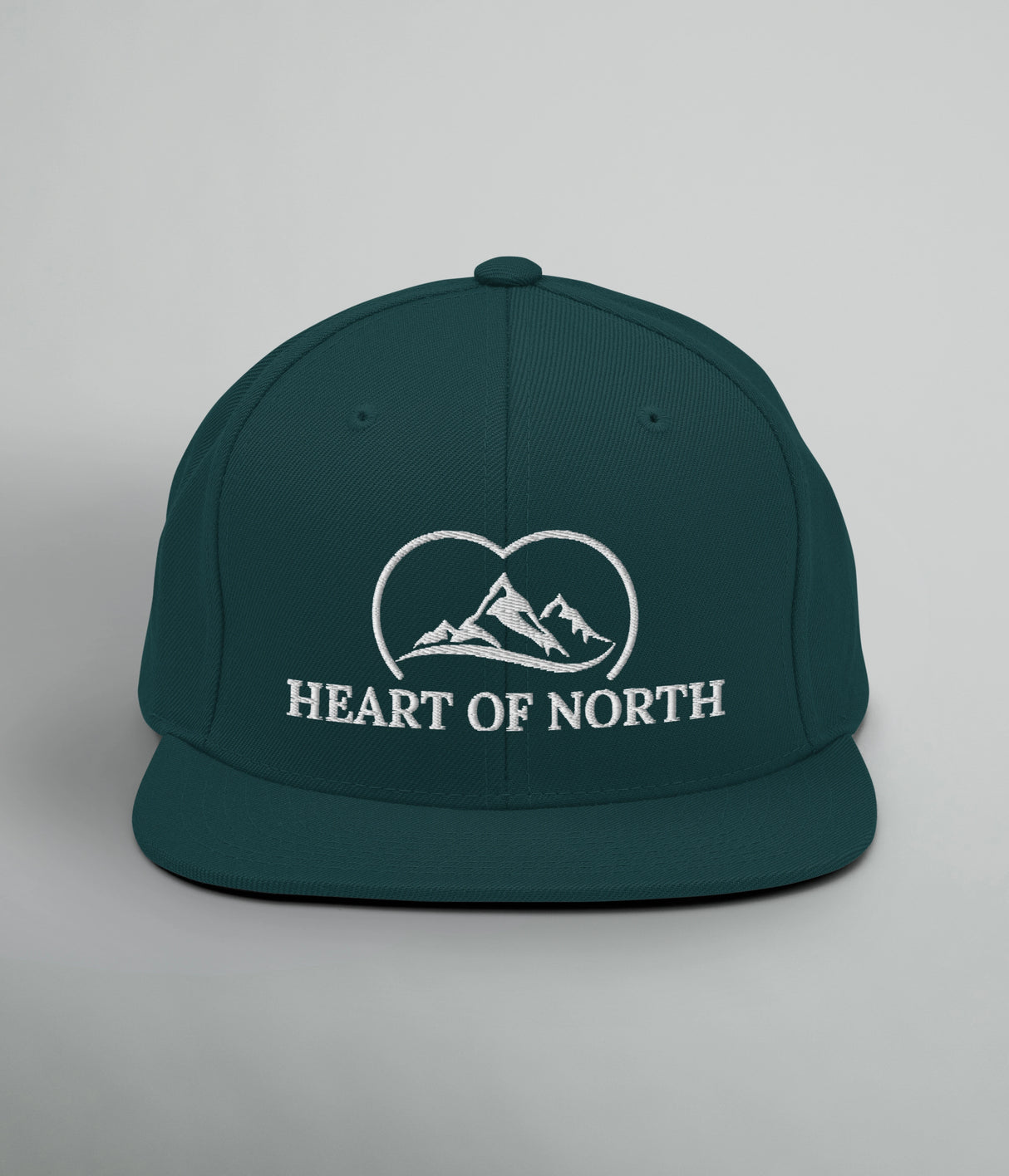 SNAPBACK KEPS HEART NORRLAND - MÖRKGRÖN