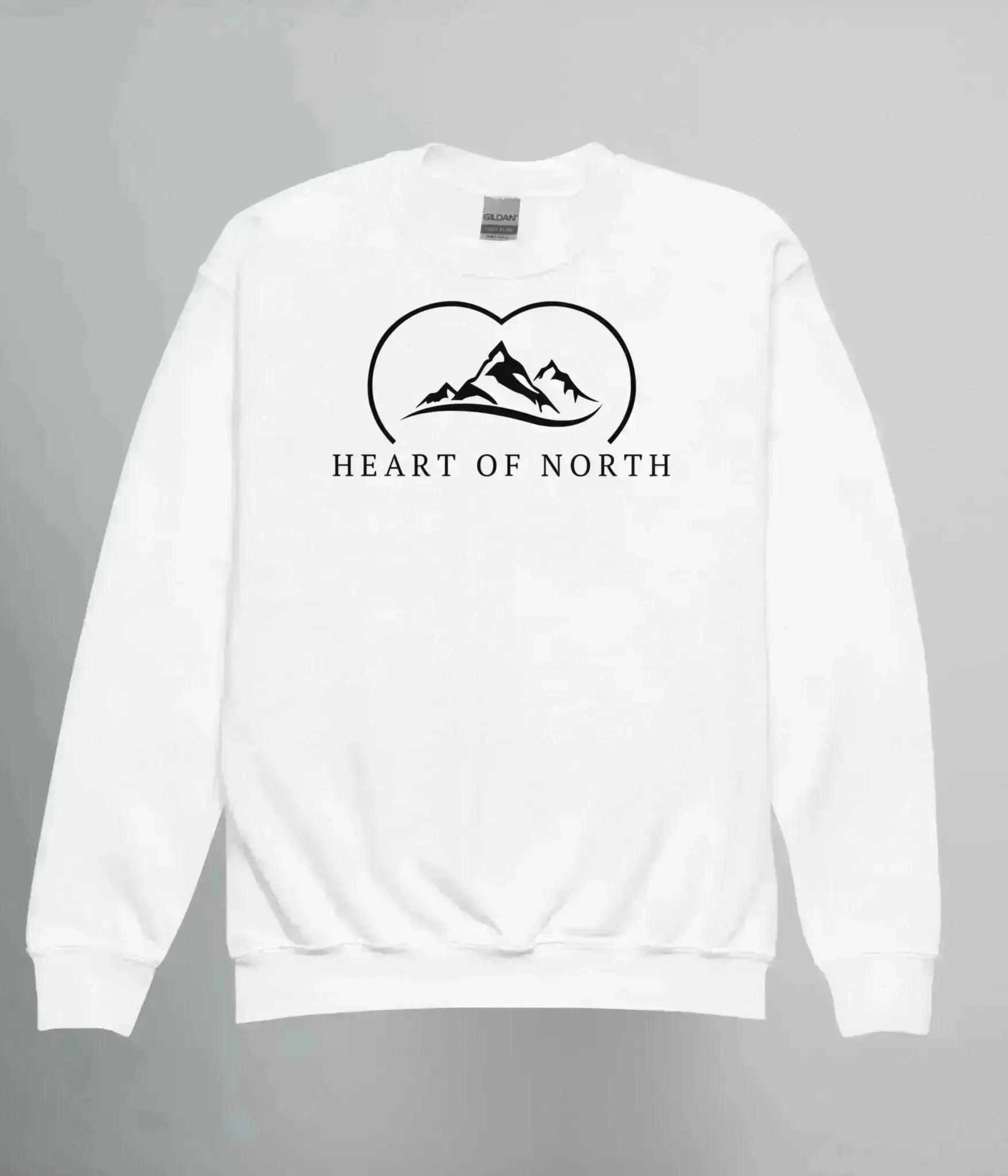 SWEATSHIRT HEART NORRLAND BARN ll - Heart of North