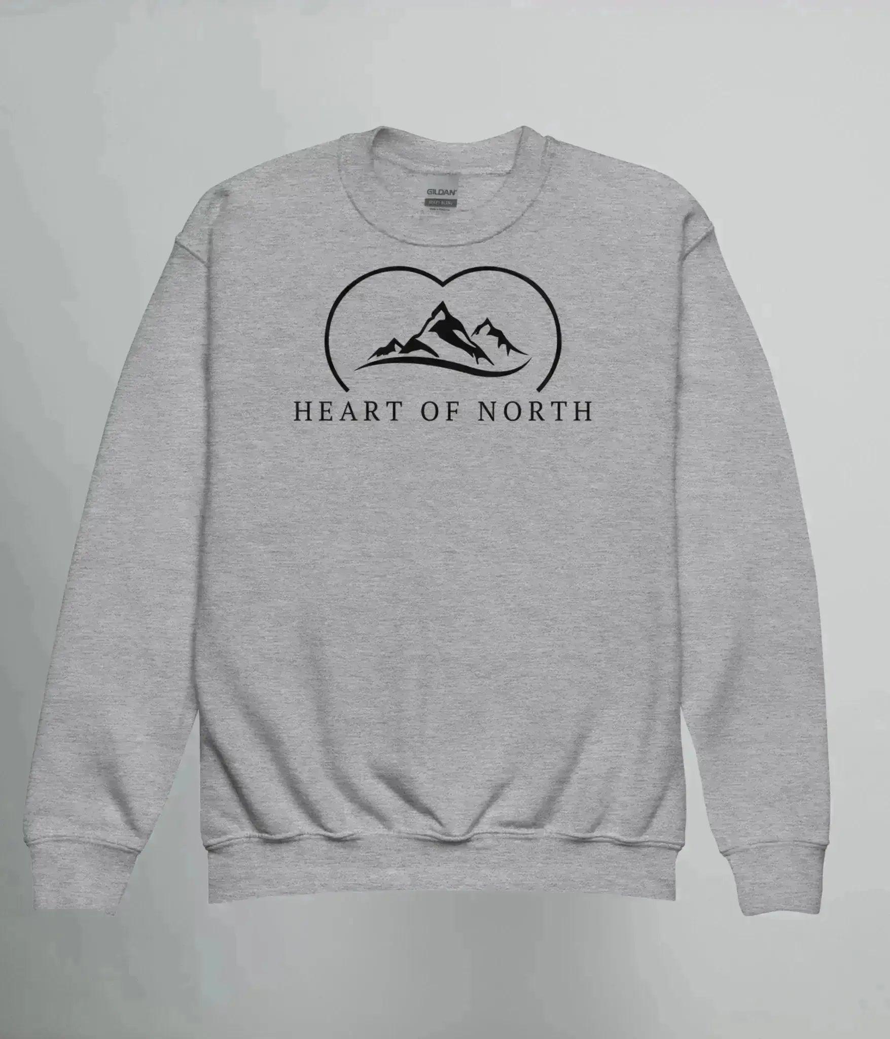 SWEATSHIRT HEART NORRLAND BARN ll - Heart of North