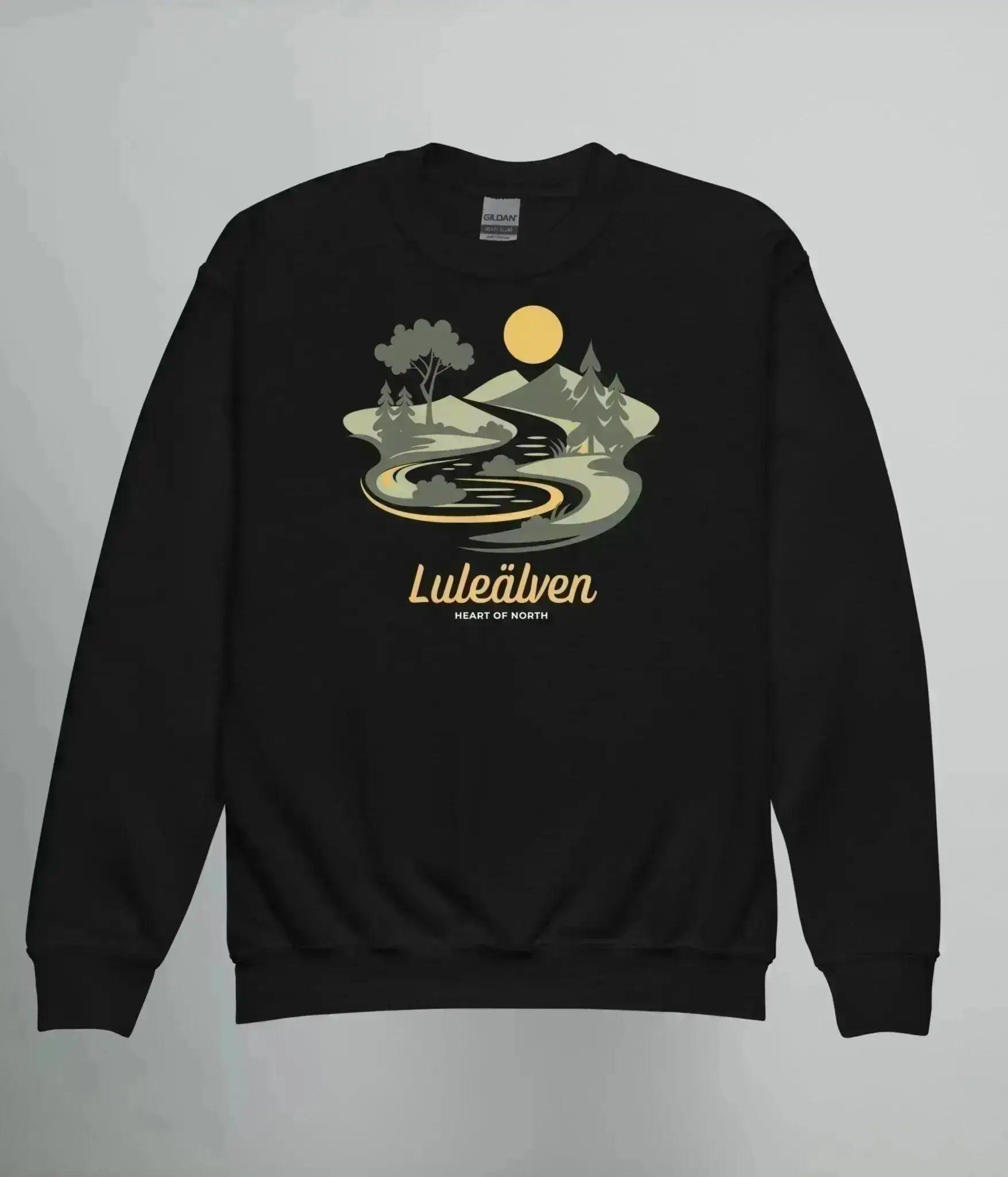 SWEATSHIRT LULEÄLVEN BARN - Heart of North