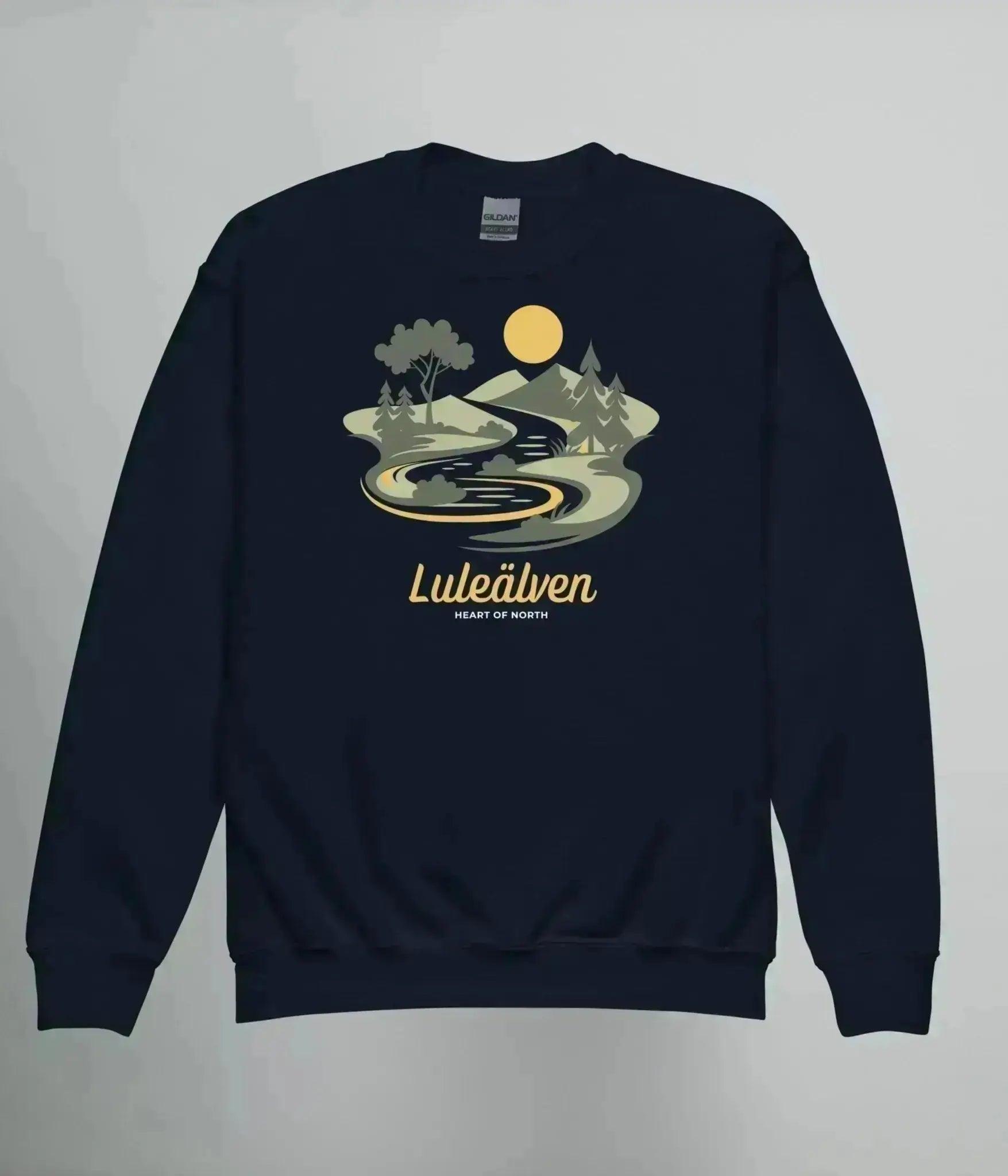 SWEATSHIRT LULEÄLVEN BARN - Heart of North