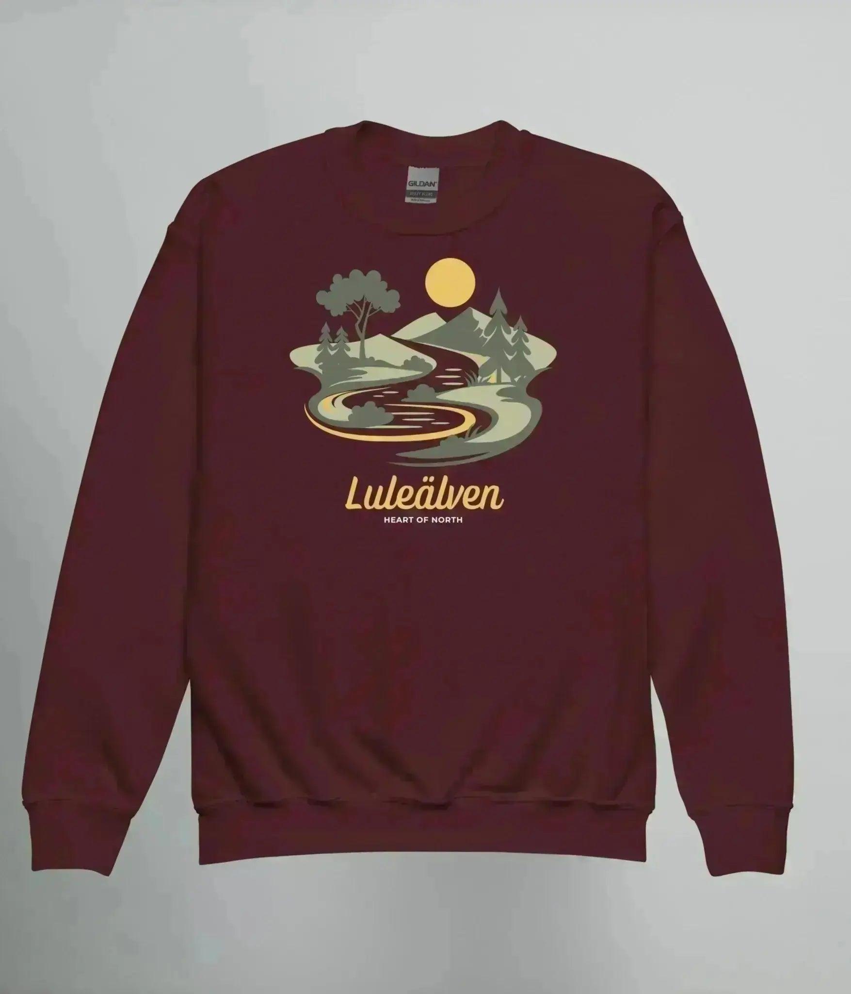 SWEATSHIRT LULEÄLVEN BARN - Heart of North