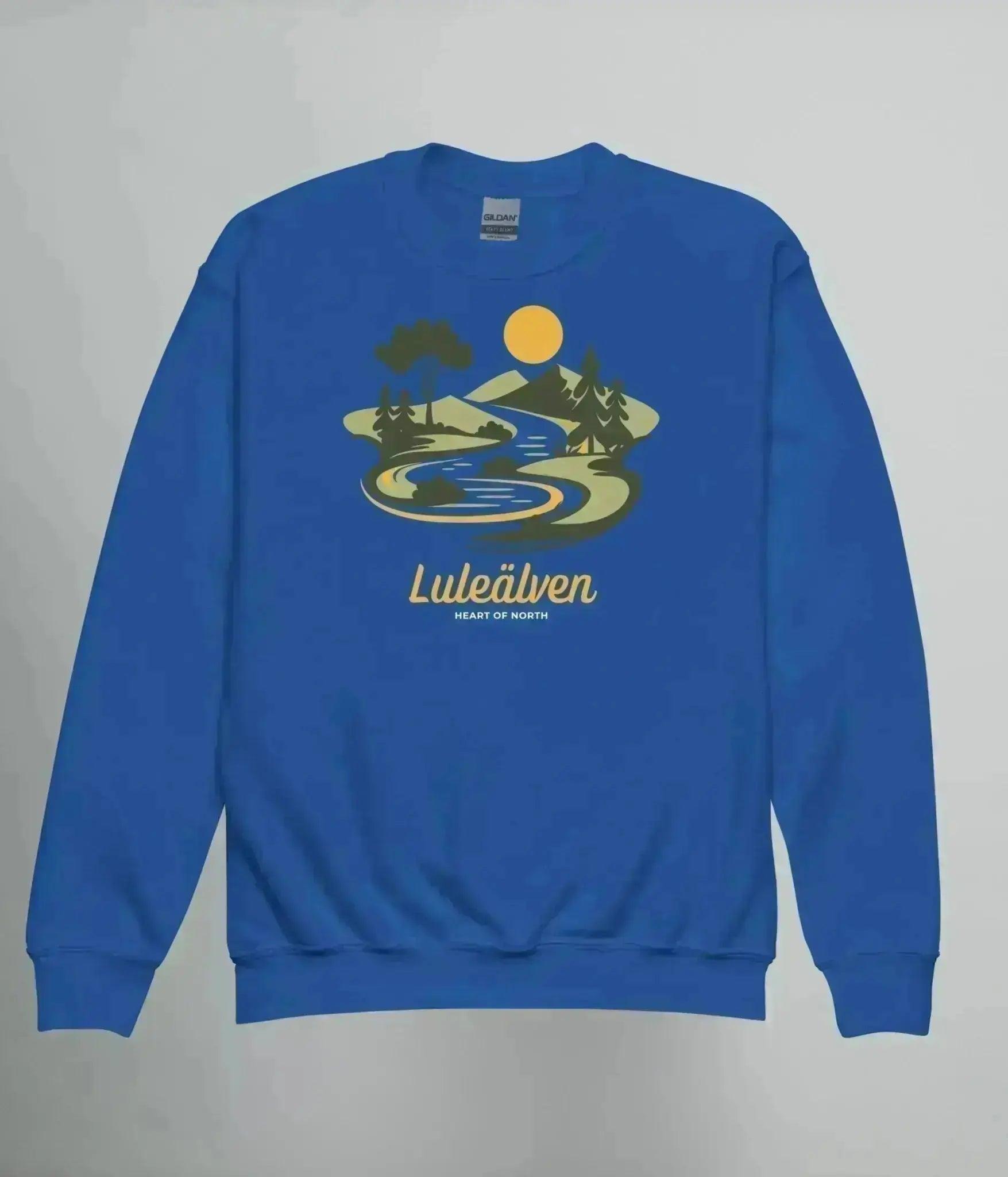 SWEATSHIRT LULEÄLVEN BARN - Heart of North