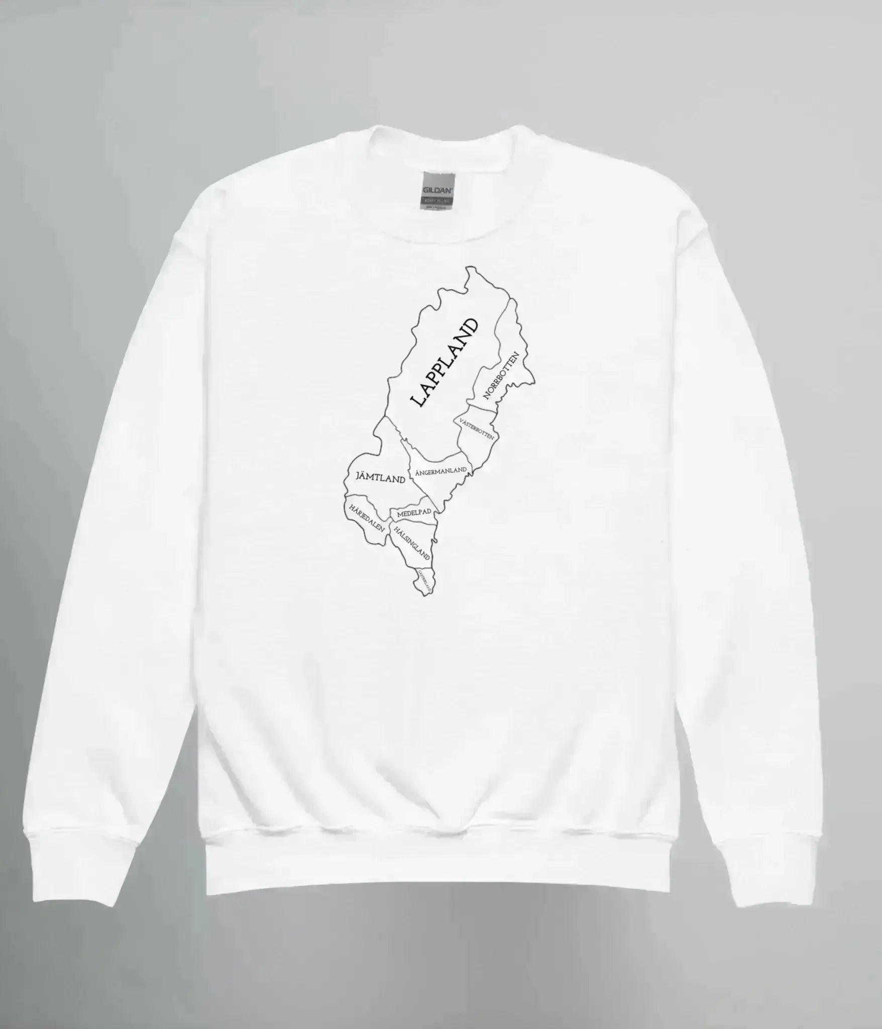 SWEATSHIRT NORRLAND KARTA BARN ll - Heart of North