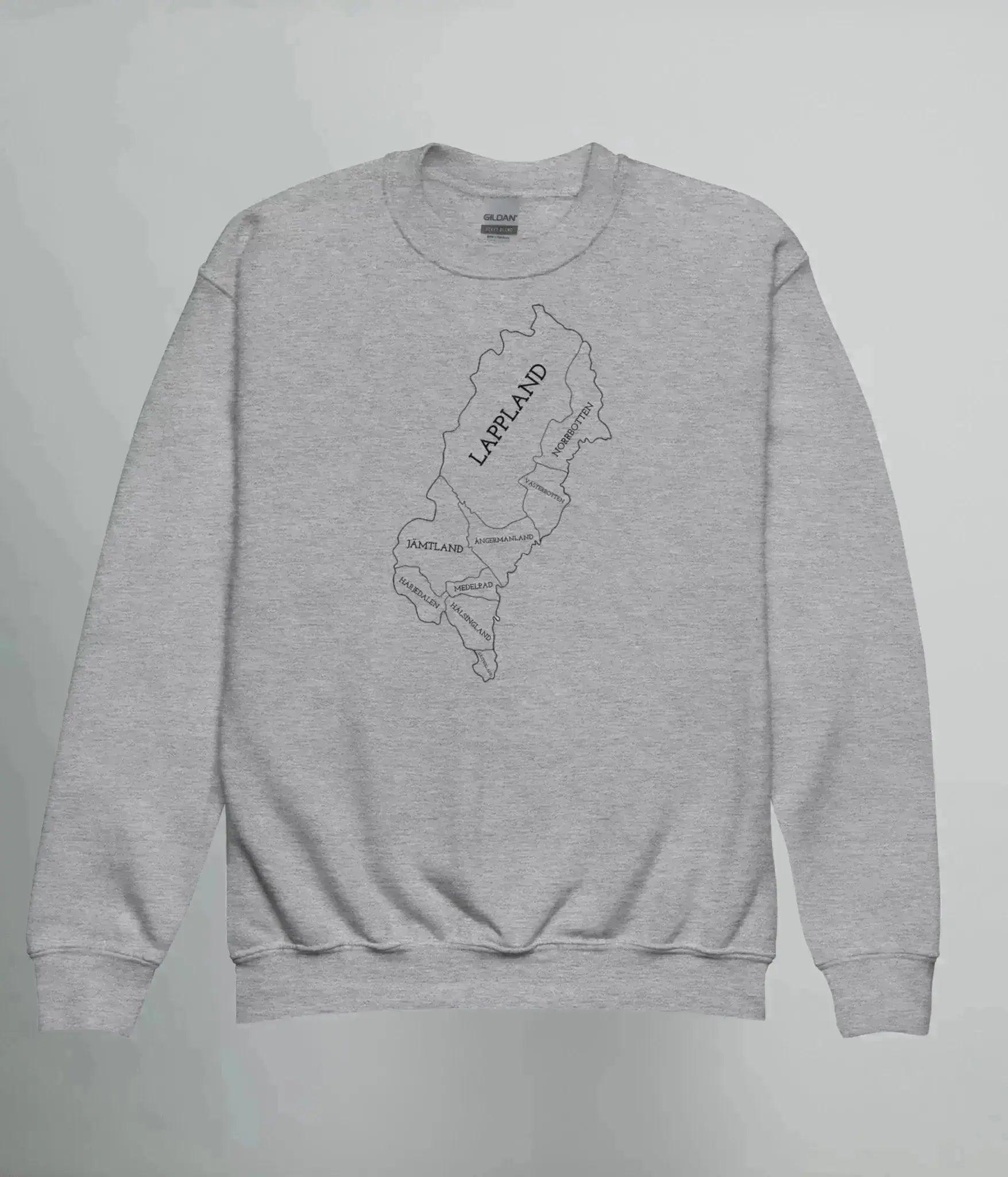 SWEATSHIRT NORRLAND KARTA BARN ll - Heart of North