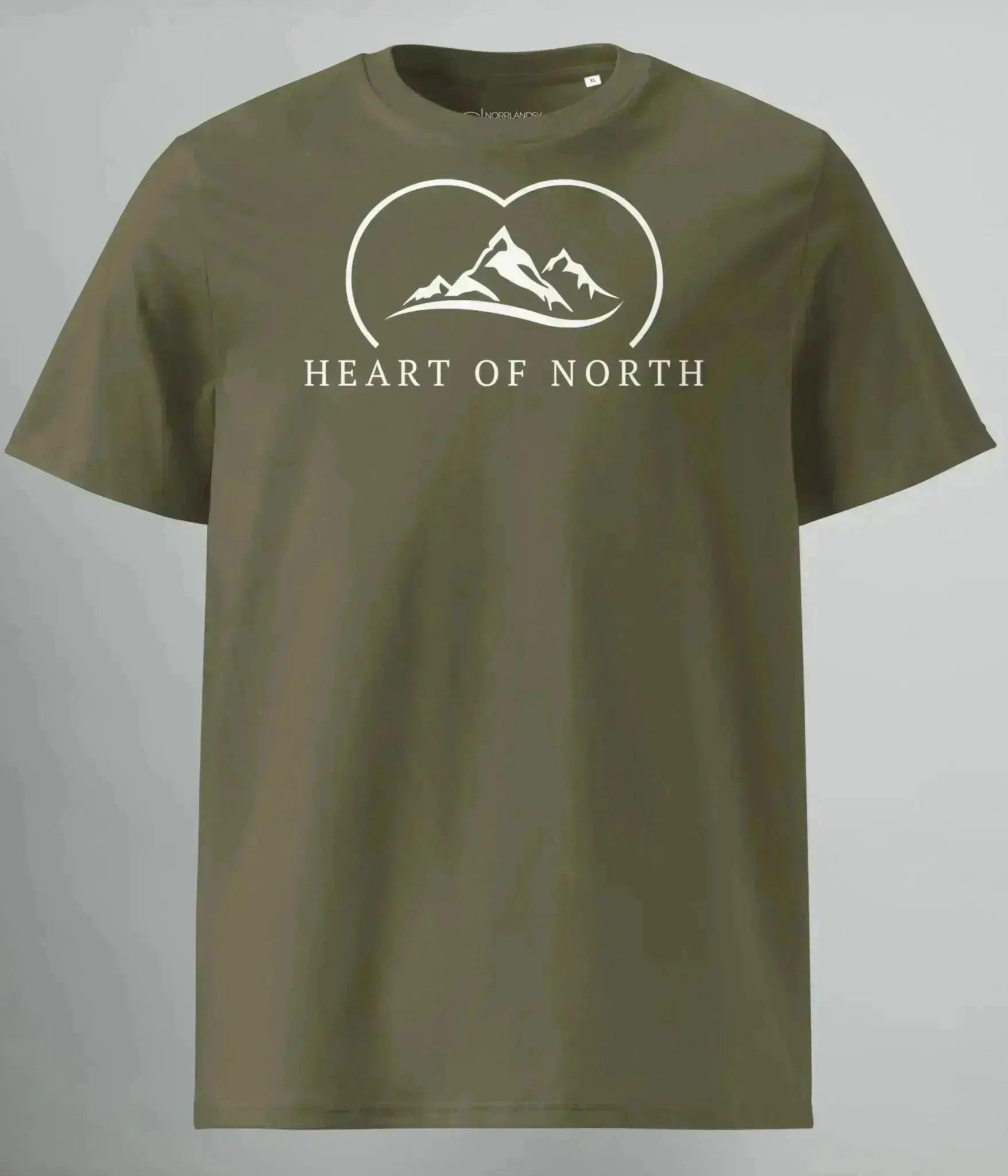 T - SHIRT HEART NORRLAND - Heart of North