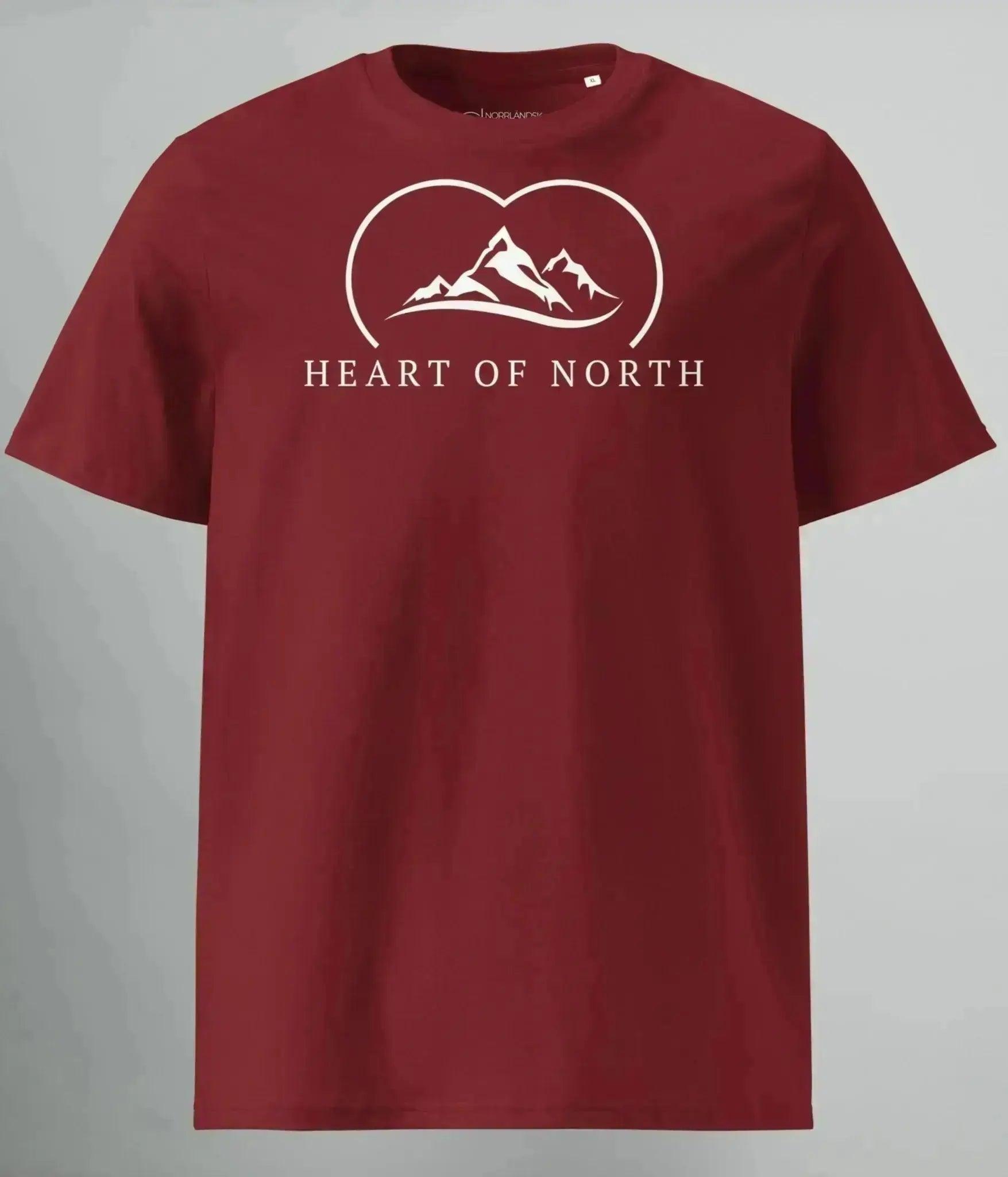 T - SHIRT HEART NORRLAND - Heart of North