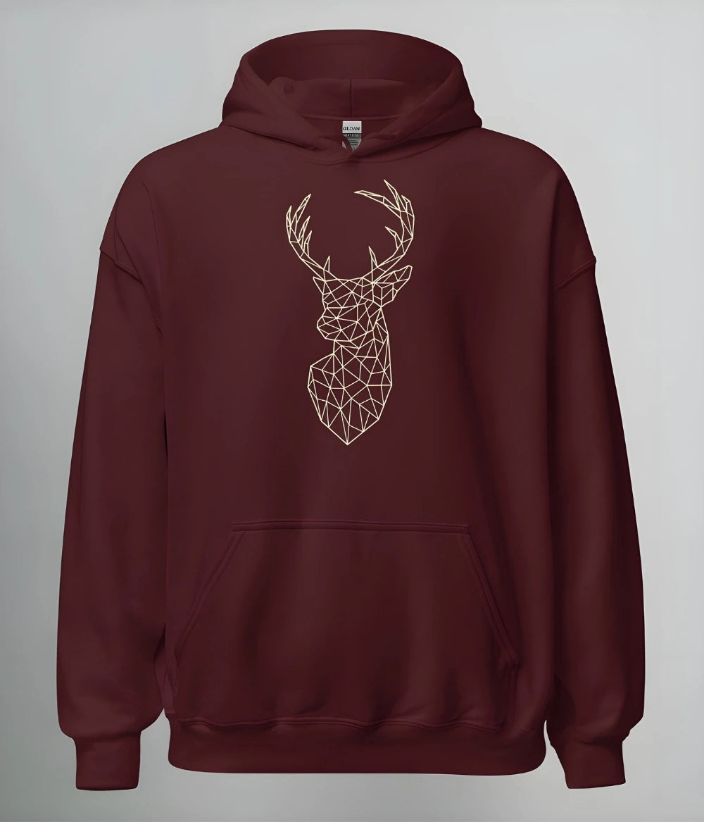 HOODIE GOLDEN DEER NORRLAND FRÅN HEART OF NORTH