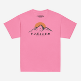 T-SHIRT FJÄLLEN BARN - ROSA