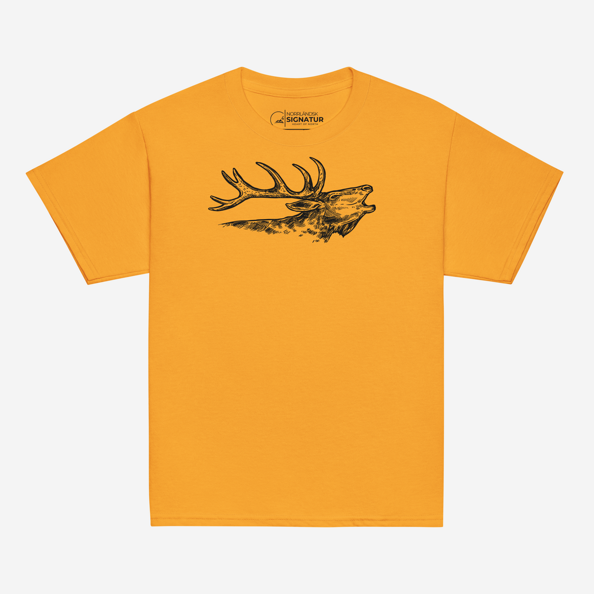 T-SHIRT REN BARN - ORANGE