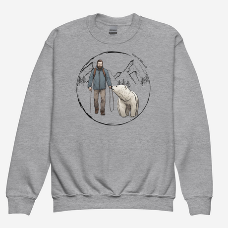 Sweatshirt 100% Norrland isbjörn tröja