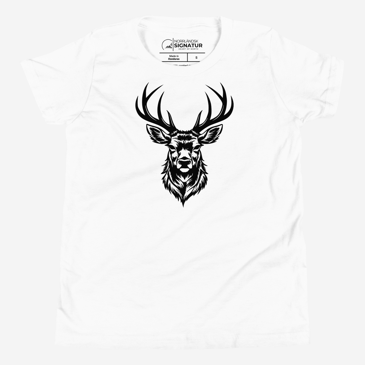 T-SHIRT DEER BARN - VIT